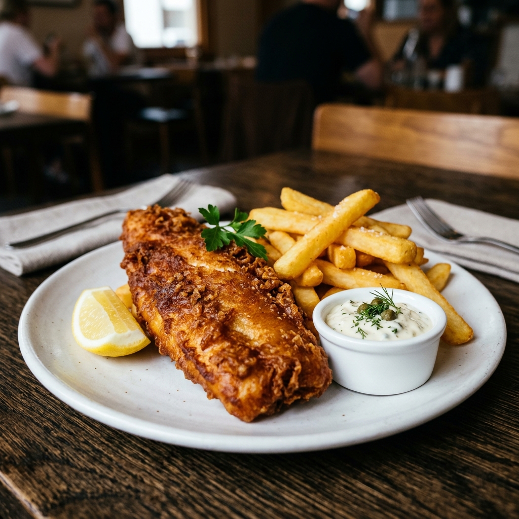 Barramundi Fish & Chips
